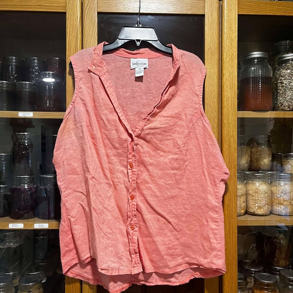 Caren Sport 100% Linen Blouse